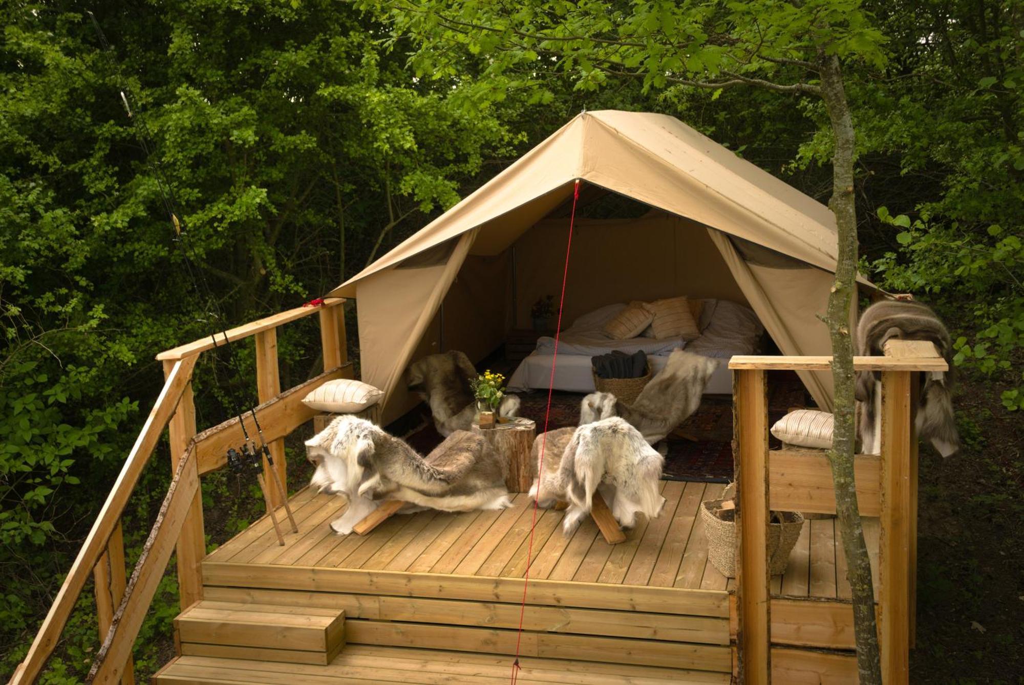 Naturlig Pa Korsgarden Glamping Nysted エクステリア 写真