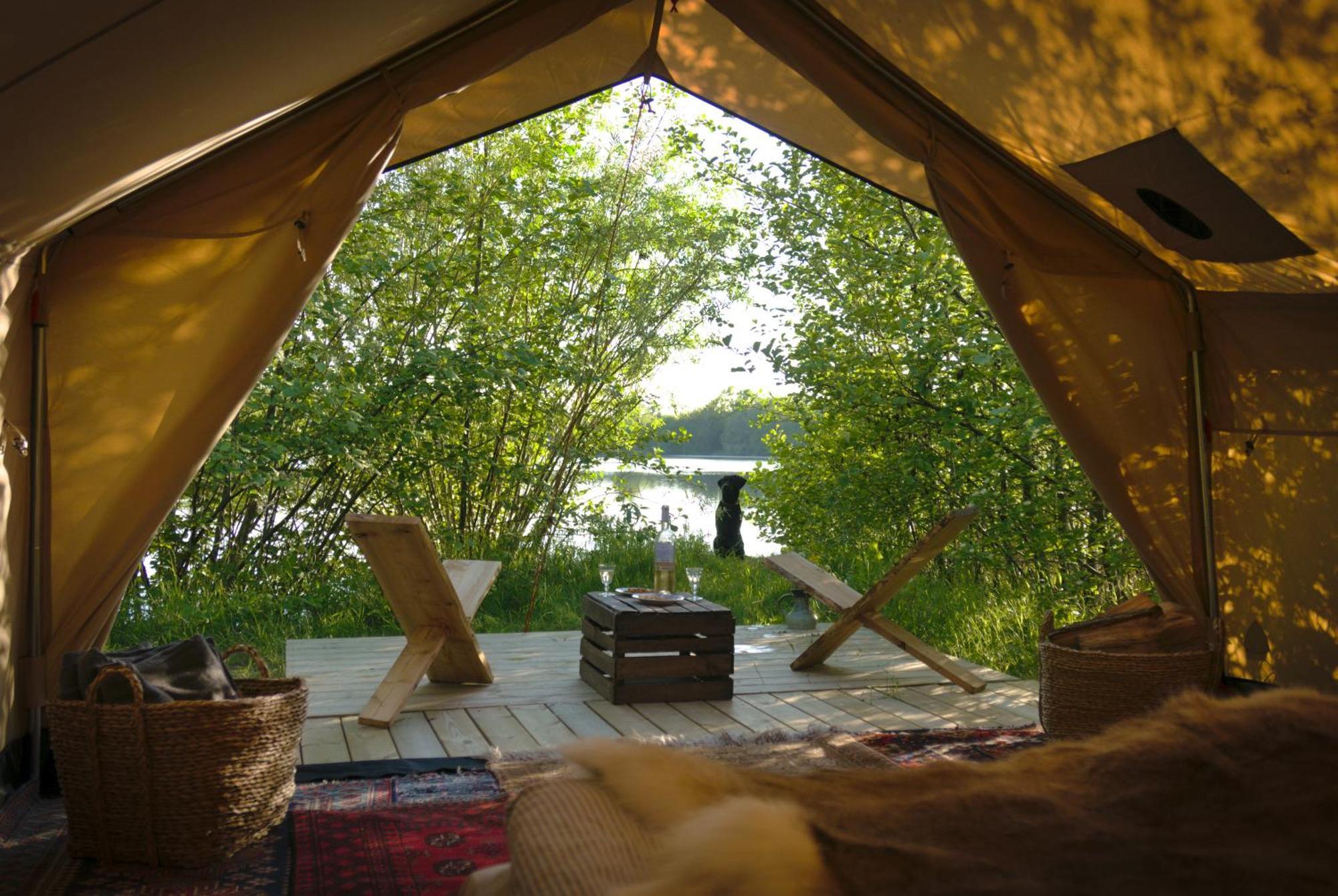 Naturlig Pa Korsgarden Glamping Nysted エクステリア 写真