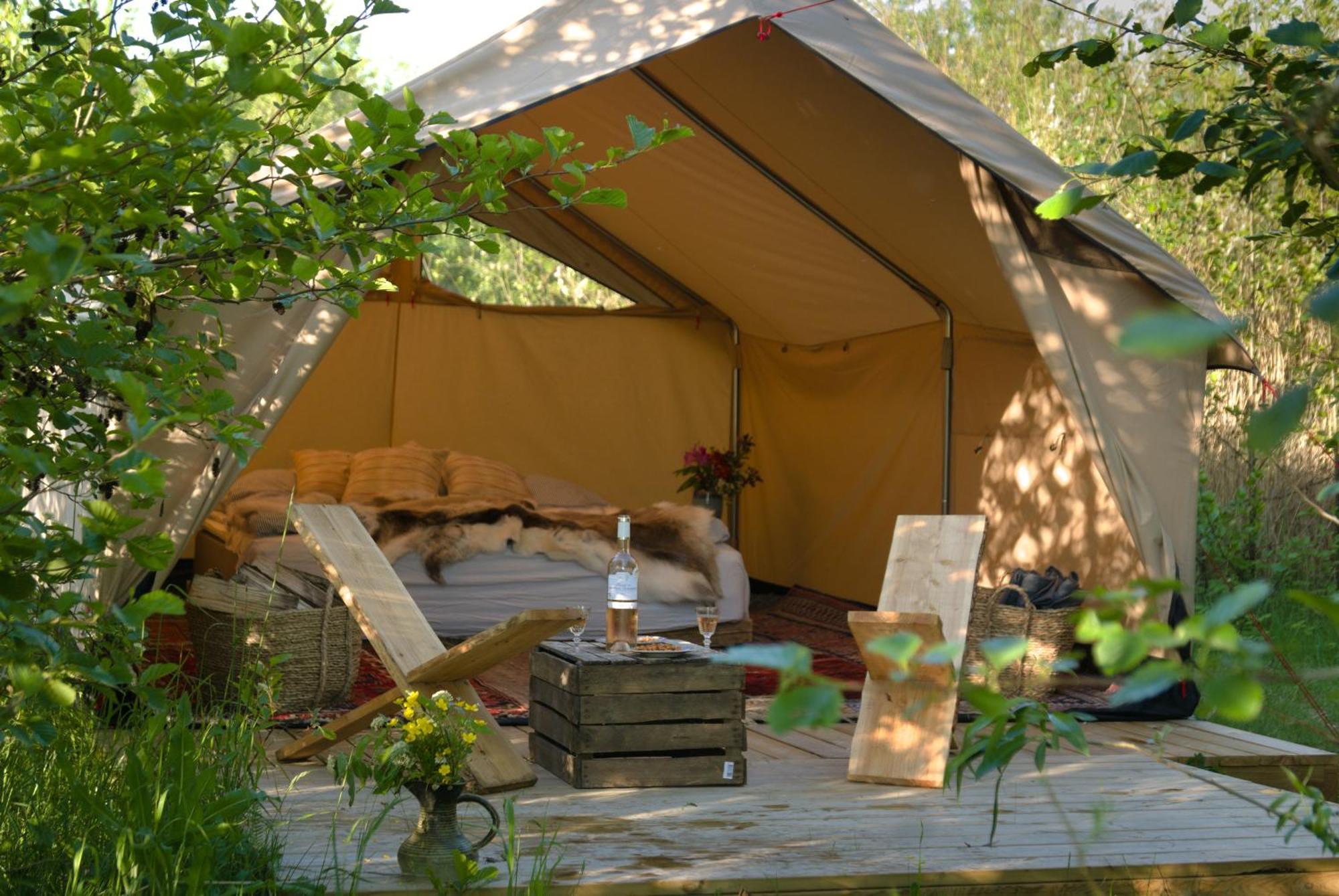 Naturlig Pa Korsgarden Glamping Nysted エクステリア 写真