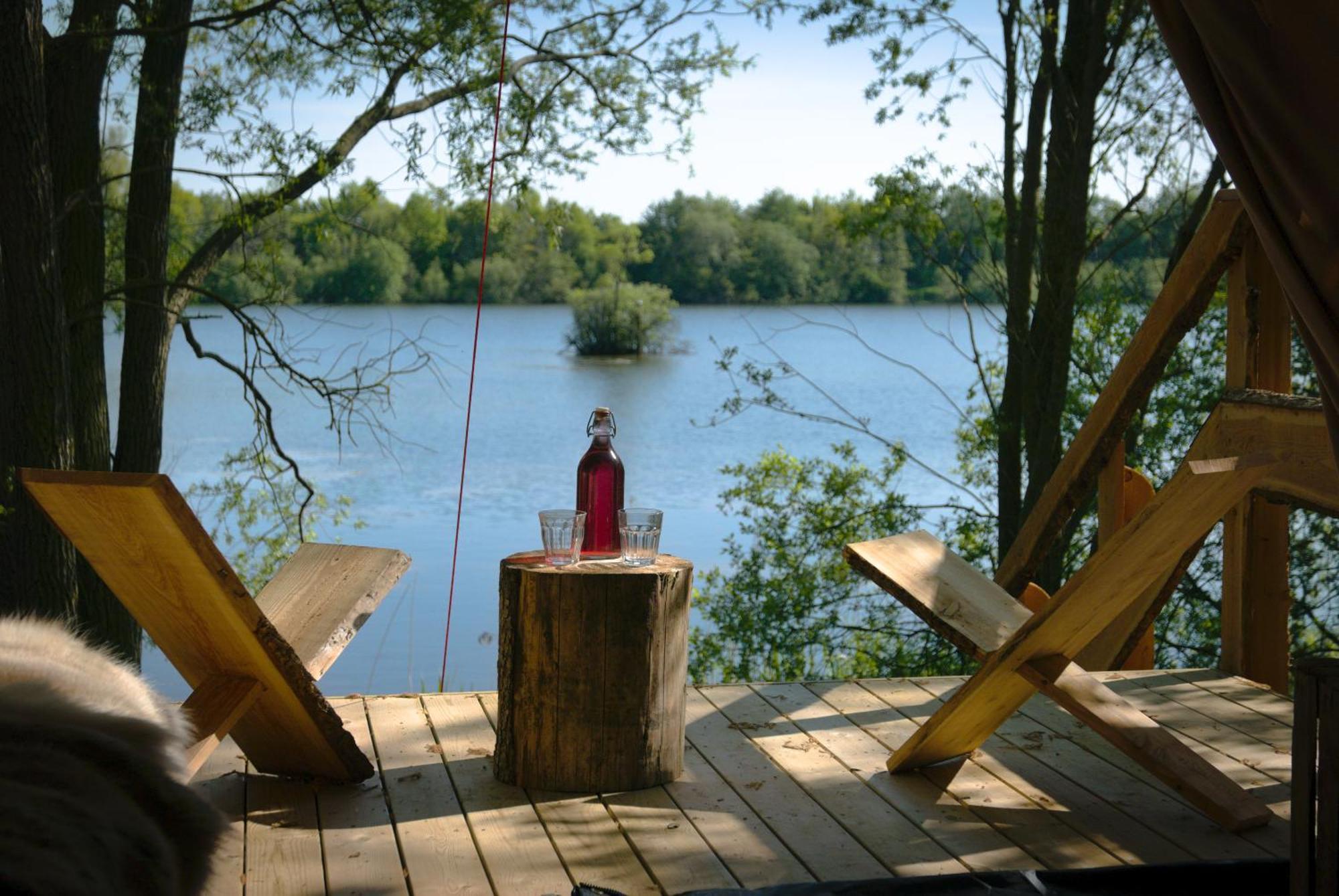 Naturlig Pa Korsgarden Glamping Nysted エクステリア 写真