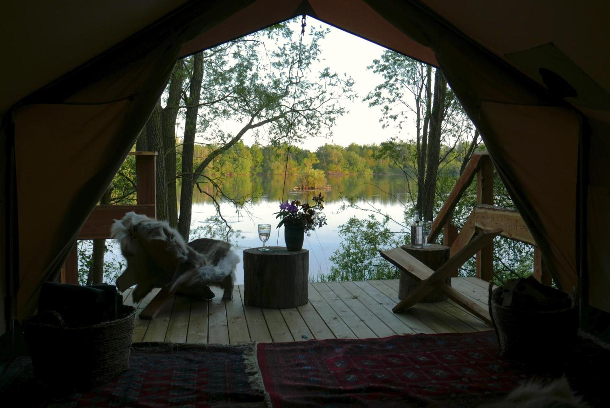 Naturlig Pa Korsgarden Glamping Nysted エクステリア 写真