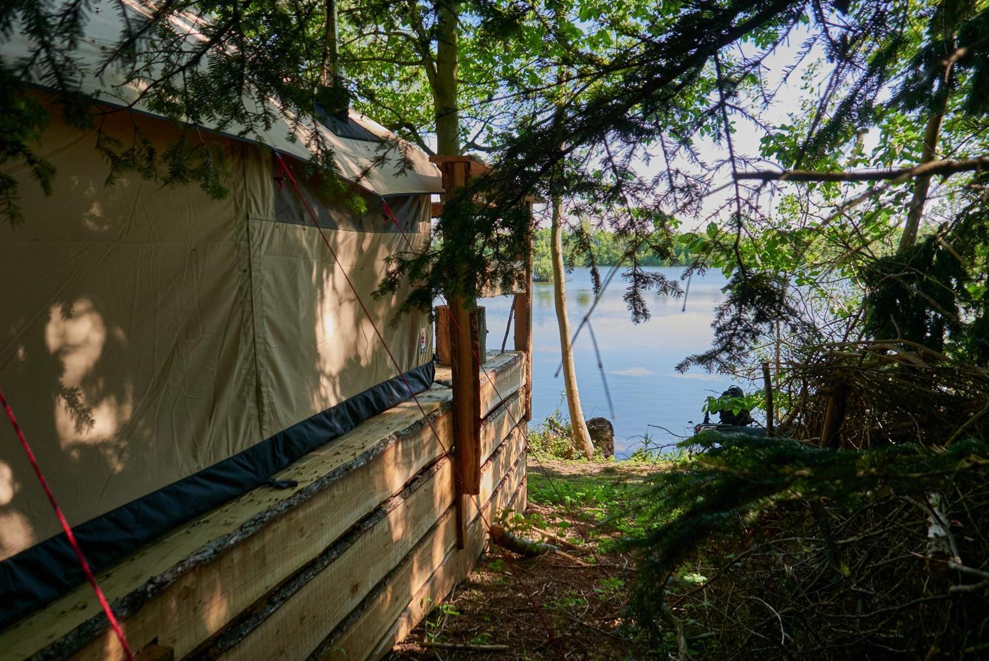 Naturlig Pa Korsgarden Glamping Nysted エクステリア 写真